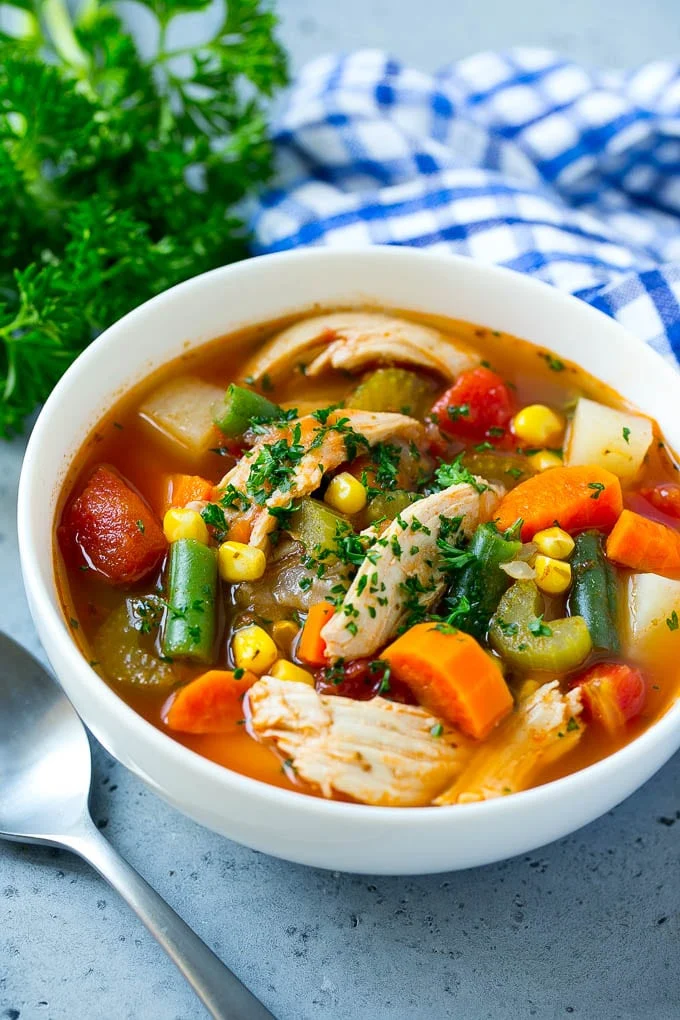 Chicken Vegetable Soup – X HELLME